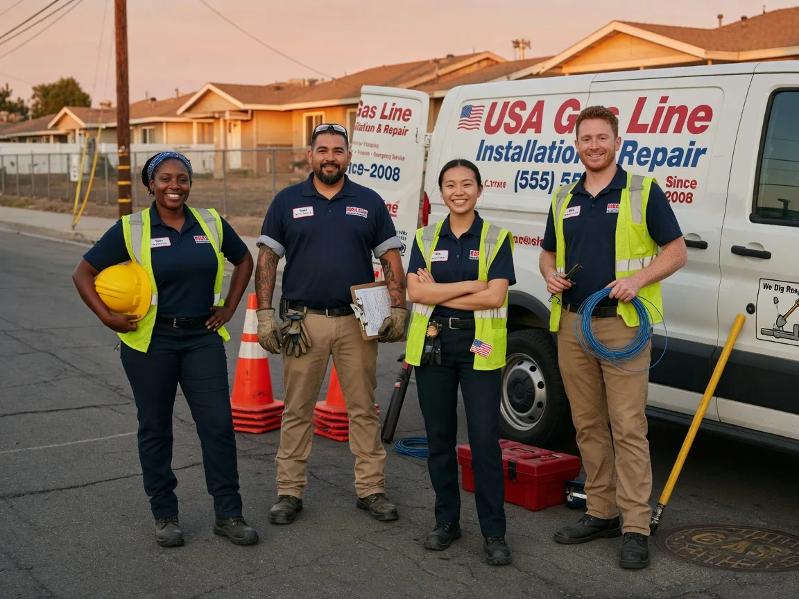 Gas Line Installation company in Winchester, CA